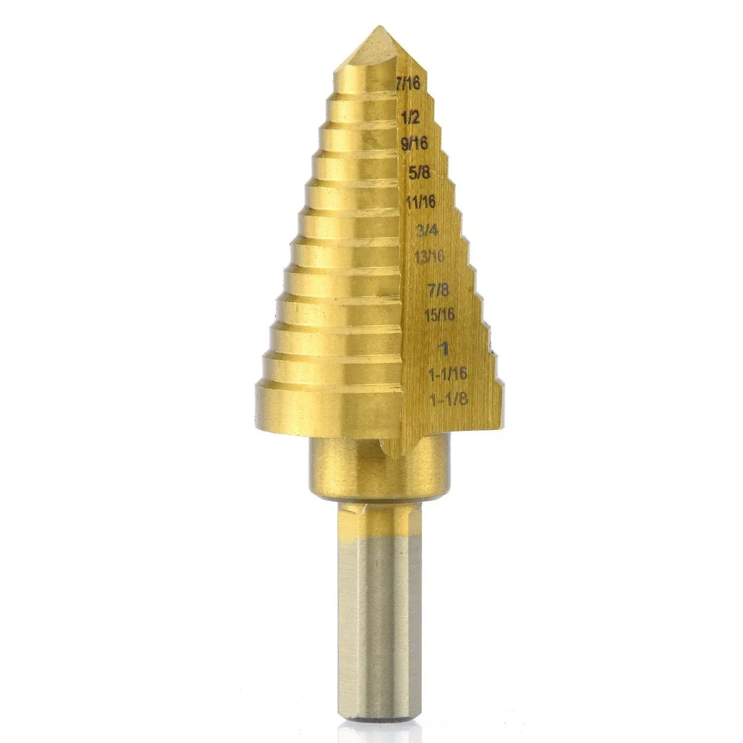 Multi Size Stepped Variable Size Drill Bit