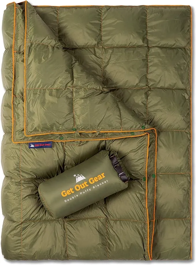 Get Out Gear Double Puffy Camping Blanket