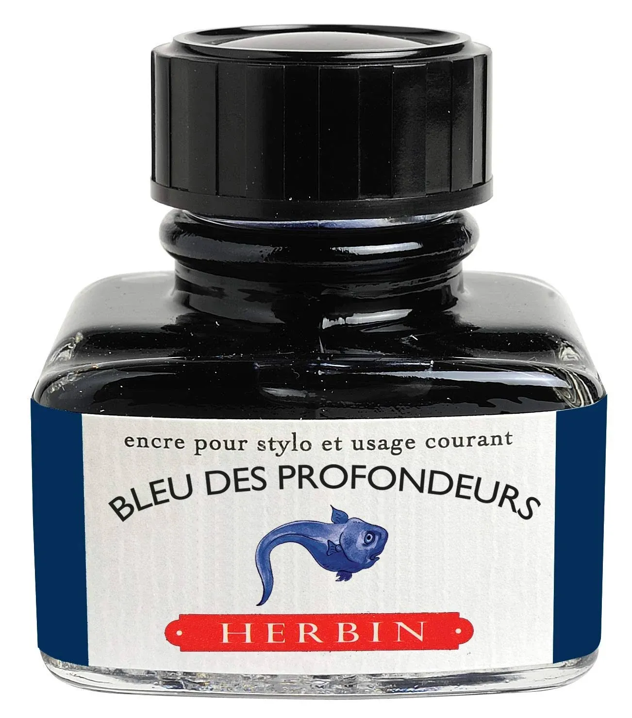 Herbin Bleu des Profondeurs Ink (30ml bottle)