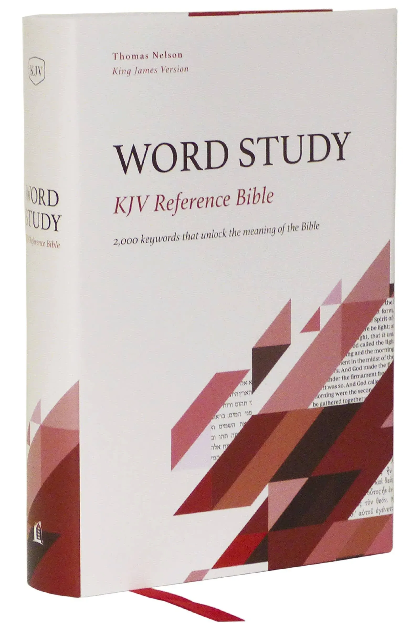 Kjv, Word Study Reference Bible, Hardcover, Red Letter, Comfort Print: 2,000 ...