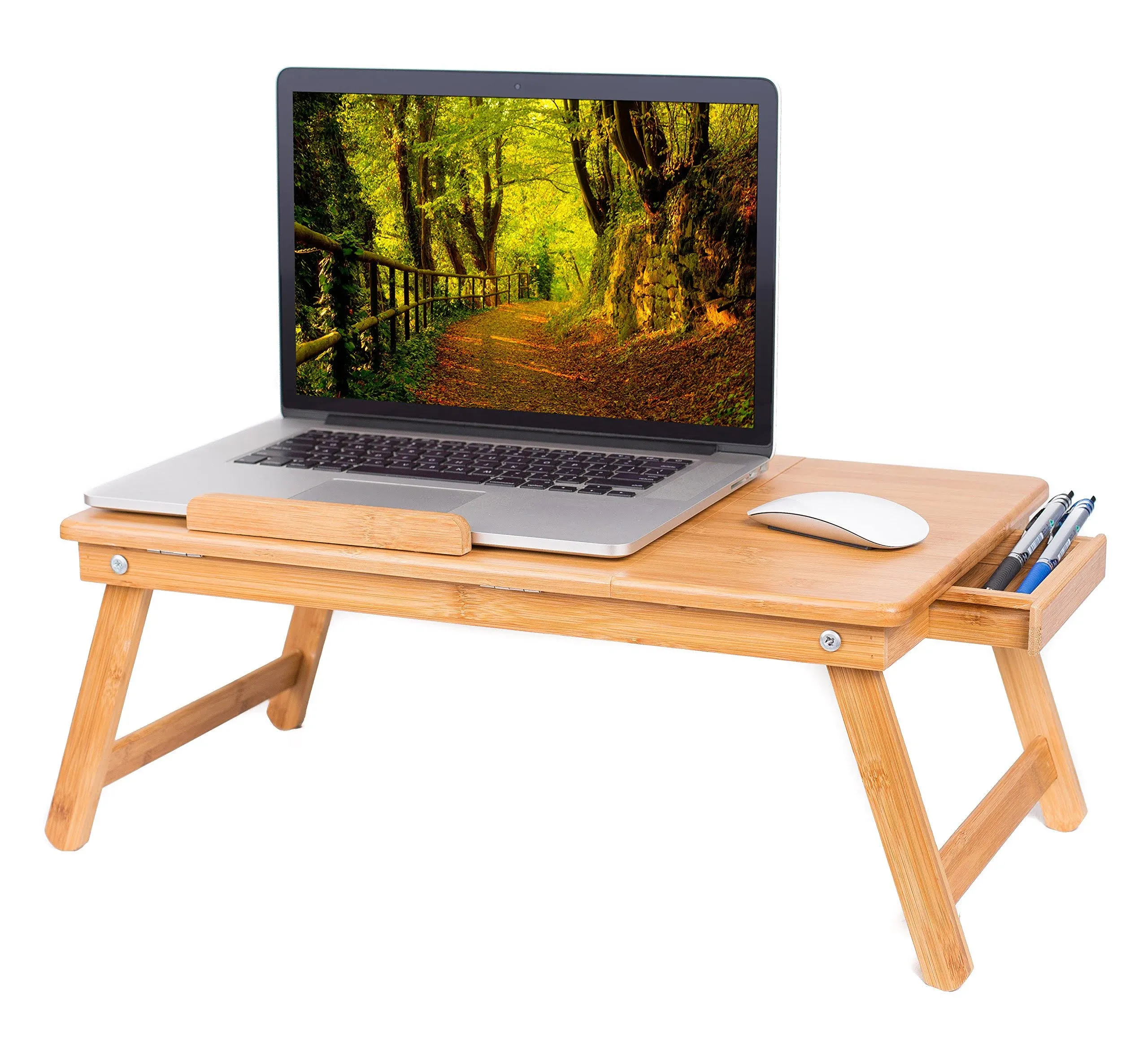 BirdRock Home Bamboo Laptop Bed Lap Tray