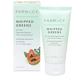 Farmacy Whipped Greens Oil-Free Foaming Cleanser - 150 ml