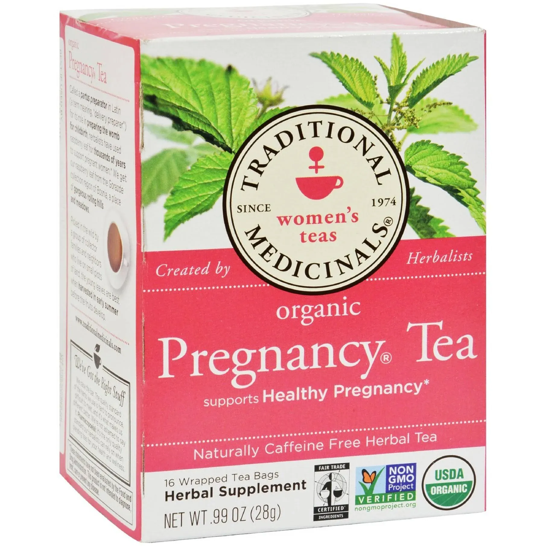 Traditional Medicinals - Organic Pregnancy Tea - 16 Tea Bags