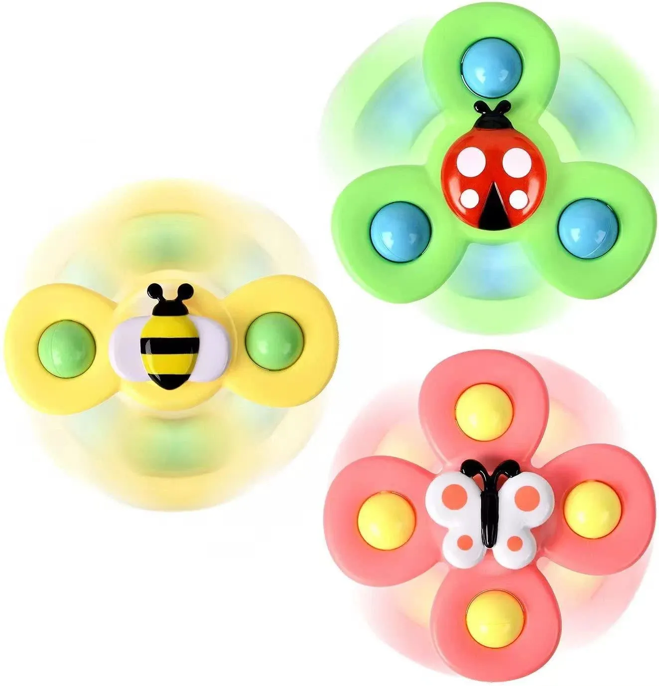 TOHIBEE Suction Cup Spinner Toys