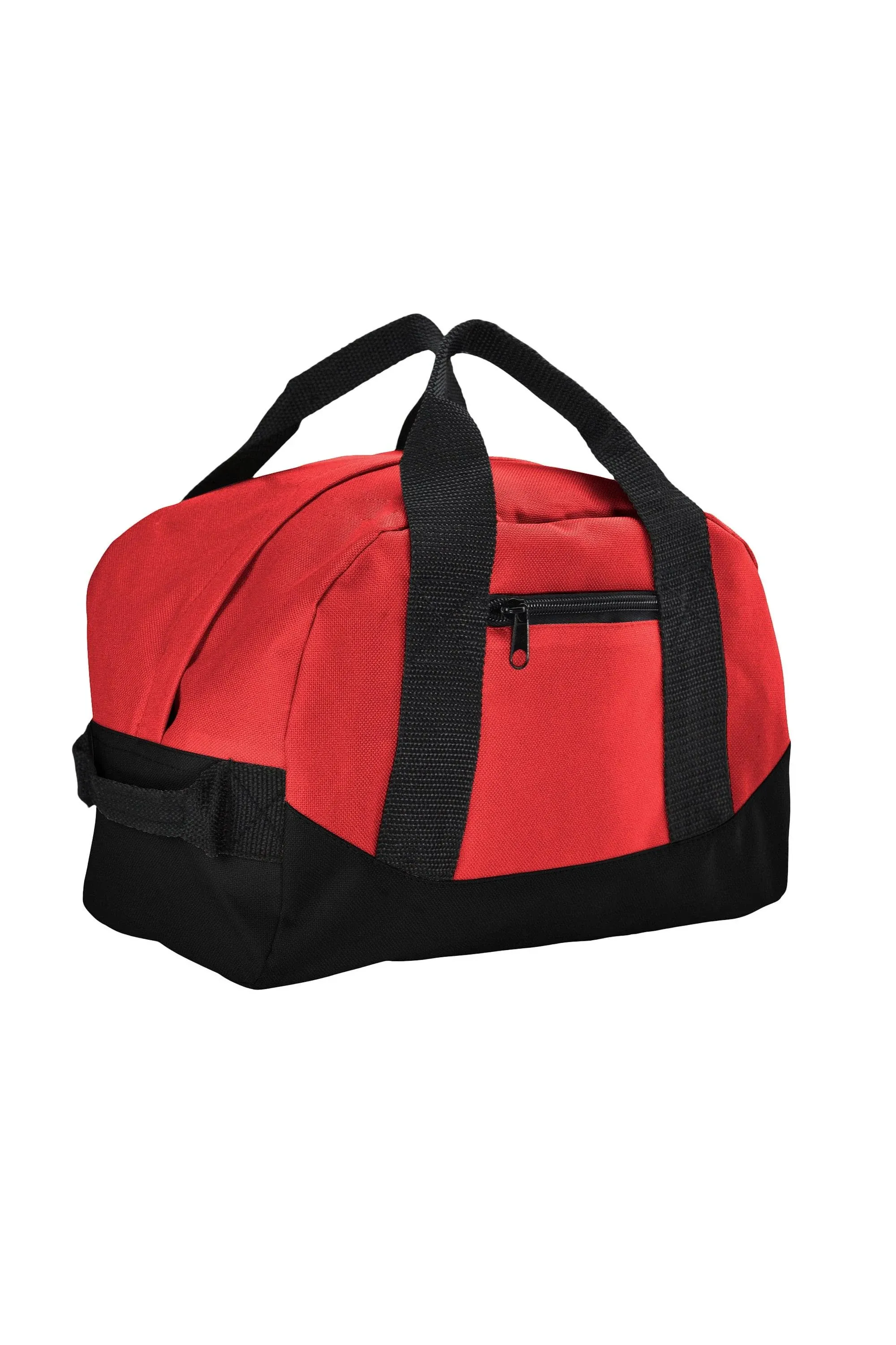 DALIX 12" Mini Duffel Bag Gym Duffle in Black