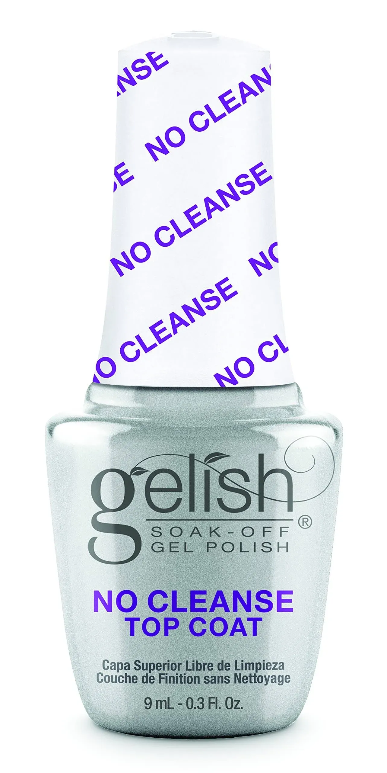 Harmony Gelish UV Soak Off Gel NO CLEANSE Top Coat 0.5 fl oz 15ml 