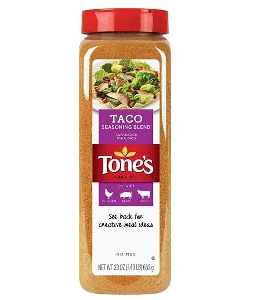 Tones Taco Seasoning - 23 oz