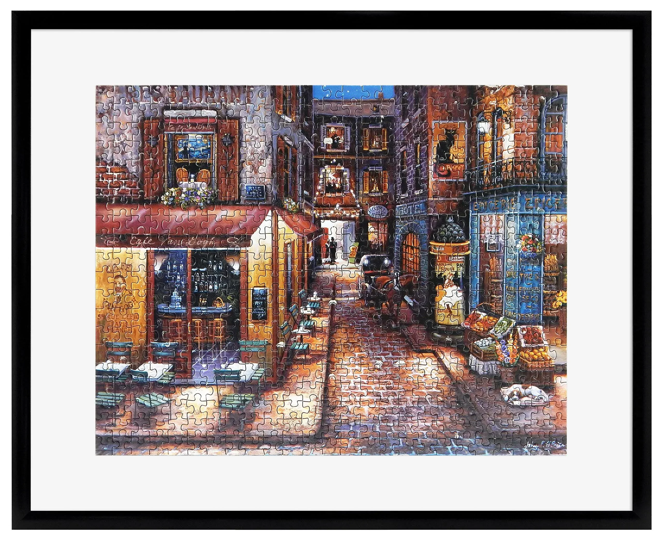 MCS Frame for Puzzles Black 24 x 30 in or smaller