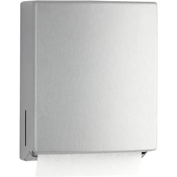 Bobrick B-4262 Contura Series Paper Towel Dispenser, Surface-Mount