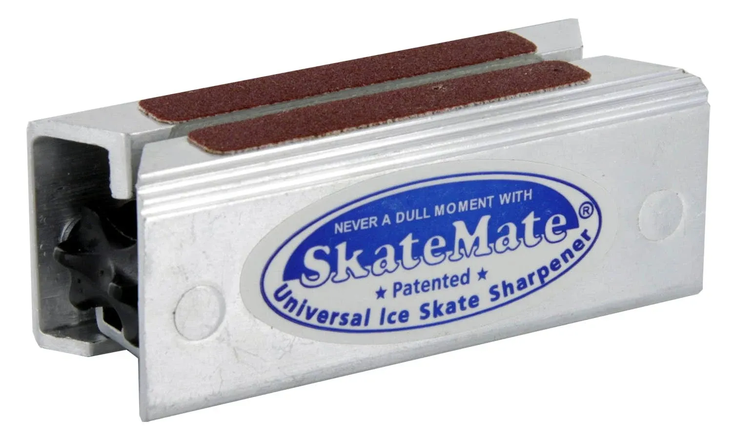 SkateMate patented handheld Ice Skate Sharpener / Conditioner for ALL ice skates, Ice Hockey, Speed skates or Dance! by Skatemate