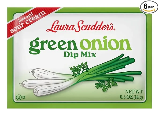 Laura Scudders Dip Mix, Green Onion - 0.5 oz