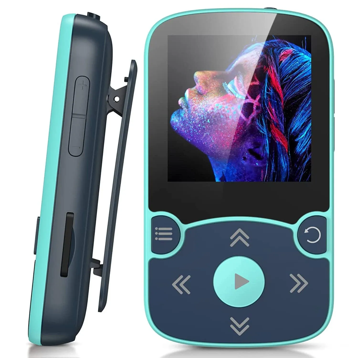 32gb MP3 Player with Clip, Agptek Bluetooth 5.0 Lossless Sound with FM Radio, Vo