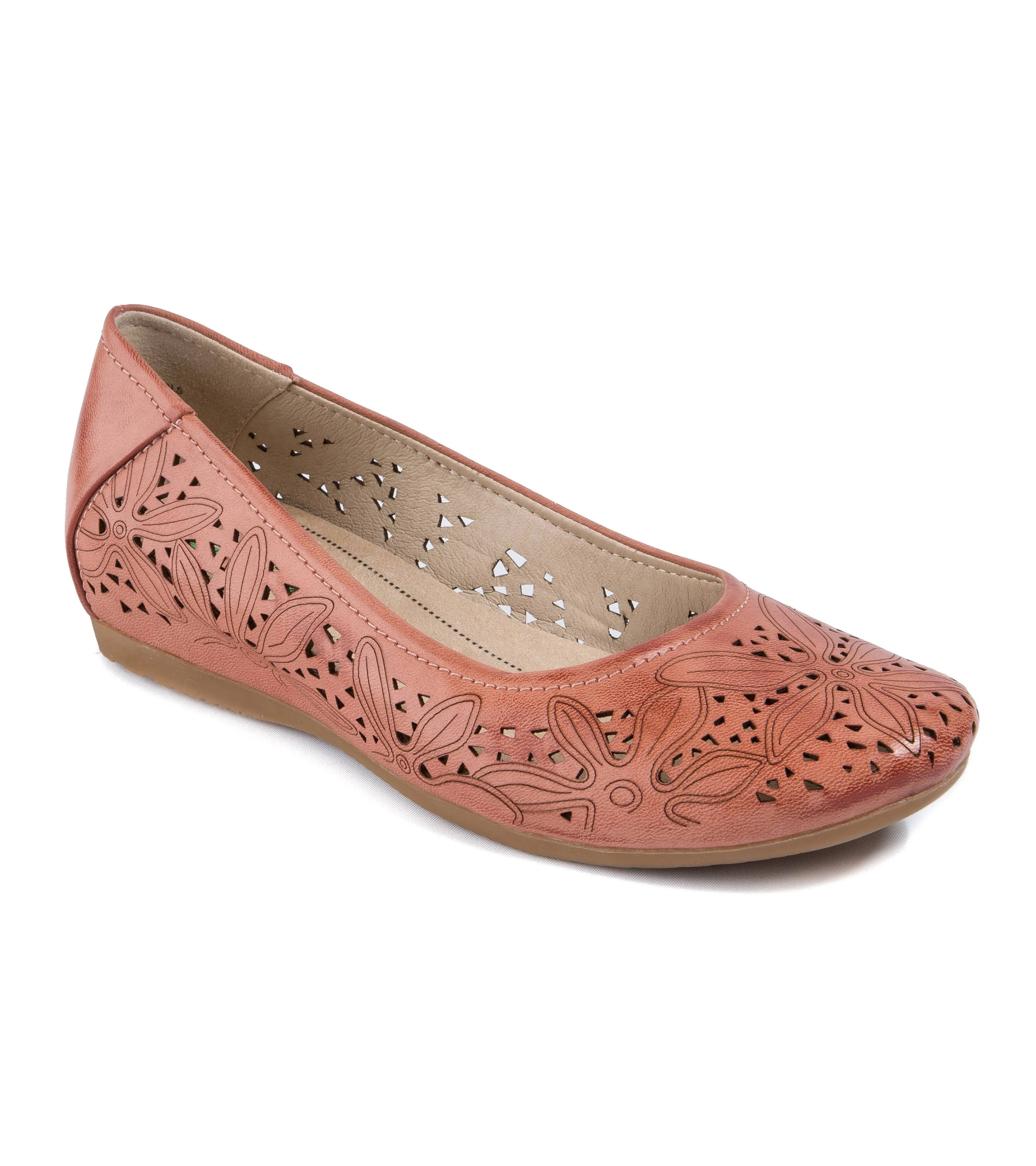 Baretraps Red Rose Mariah Flats