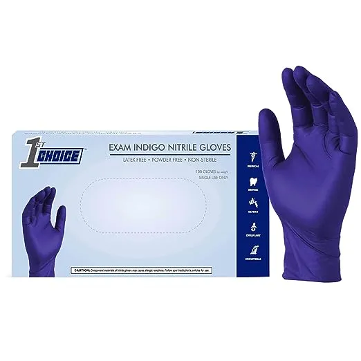 100pcs Powder Free Latex Gloves