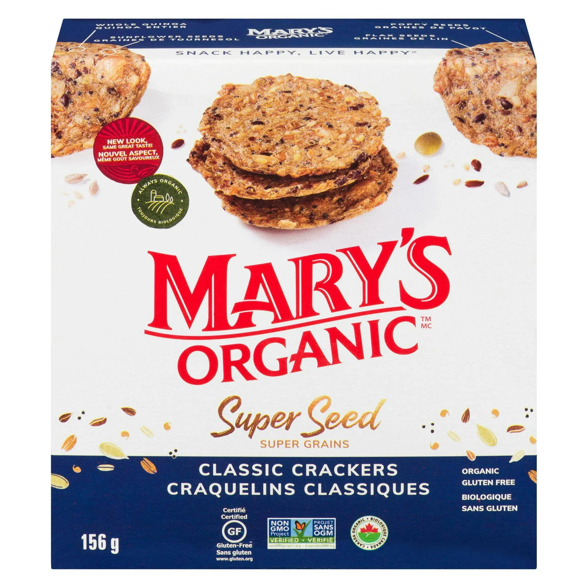 Mary’s Gone Crackers Super Seed Crackers 155g