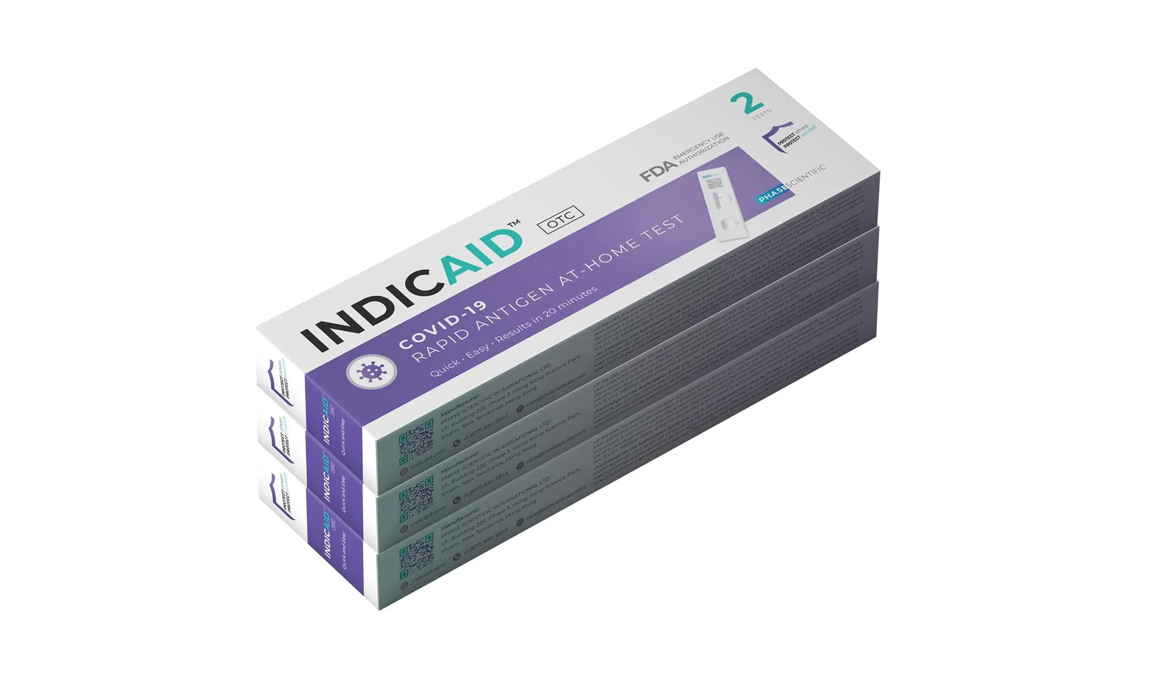 Indicaid Rapid Antigen At-Home Test