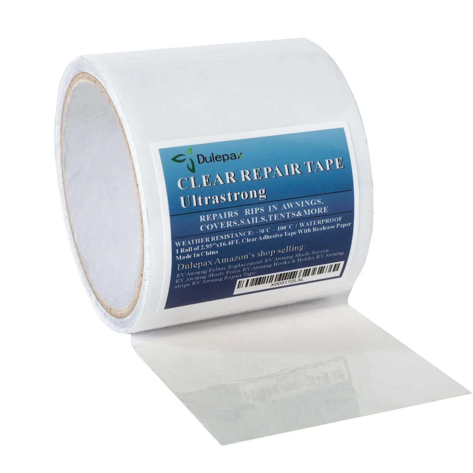 Dulepax-Fabric Repair Tape,Boat Covers Repair Tape,Tent Repair Tape,Awning Repair ...