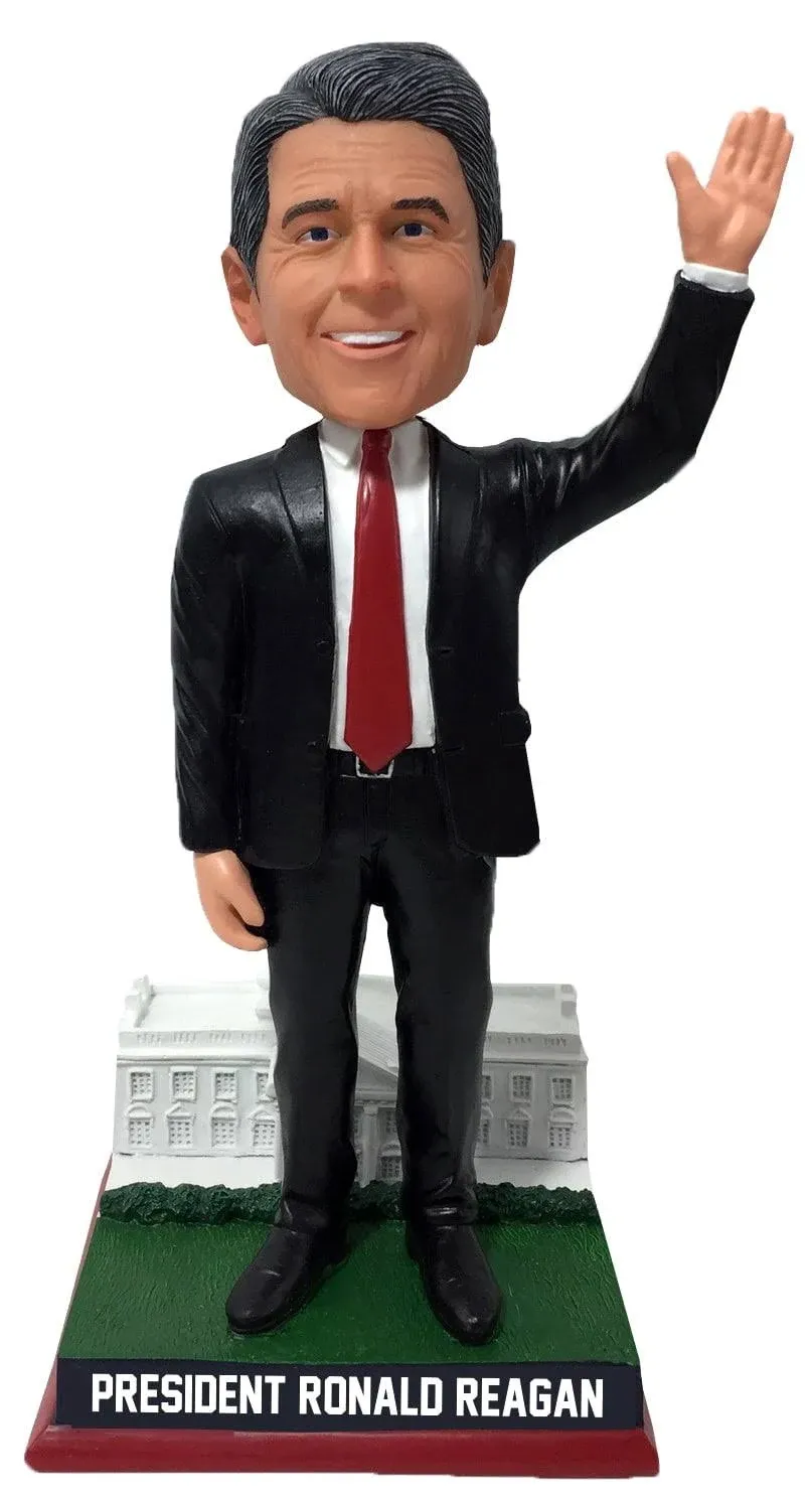 Ronald Reagan White House Base President Bobblehead