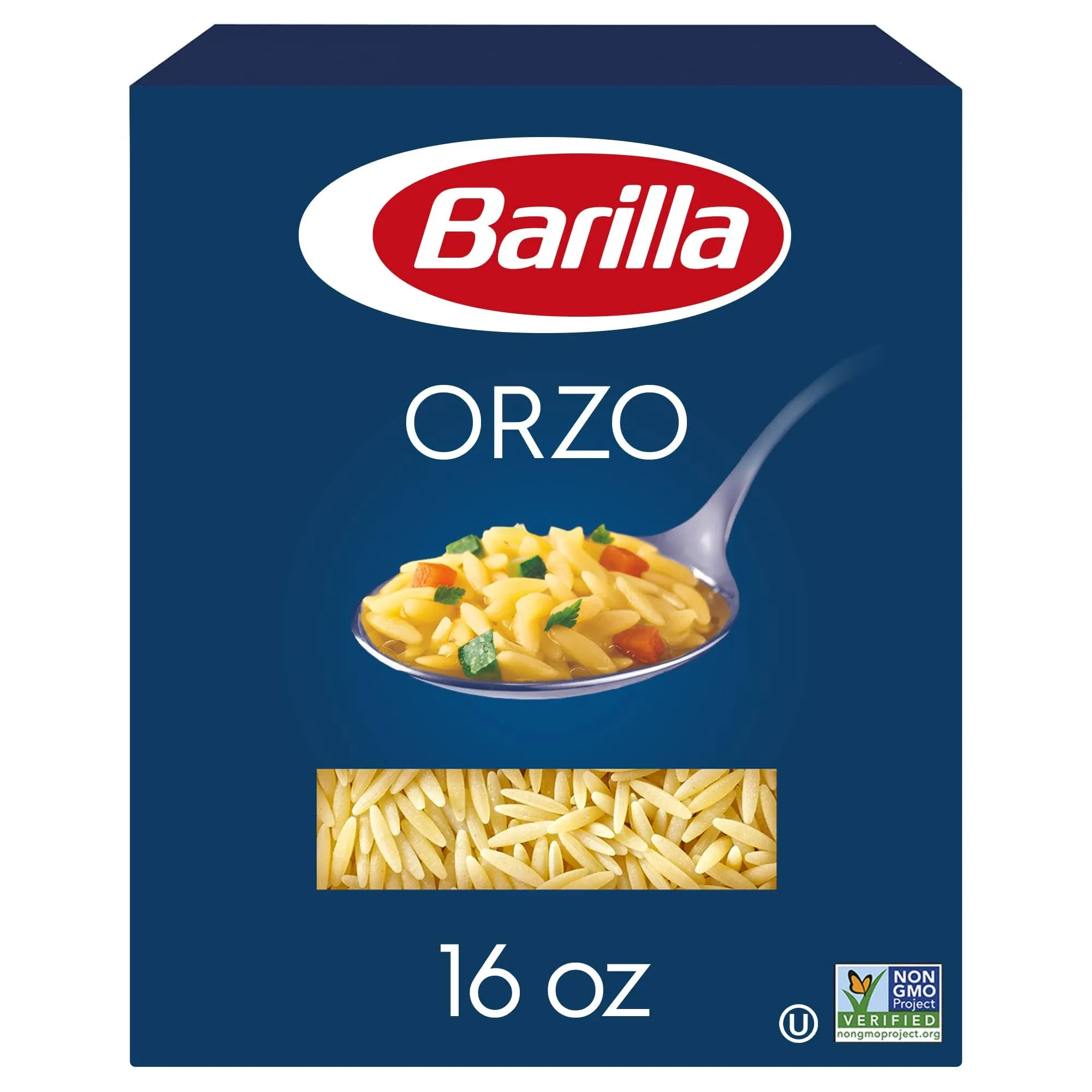 Barilla Orzo Pasta 1 lb. - 16/Case