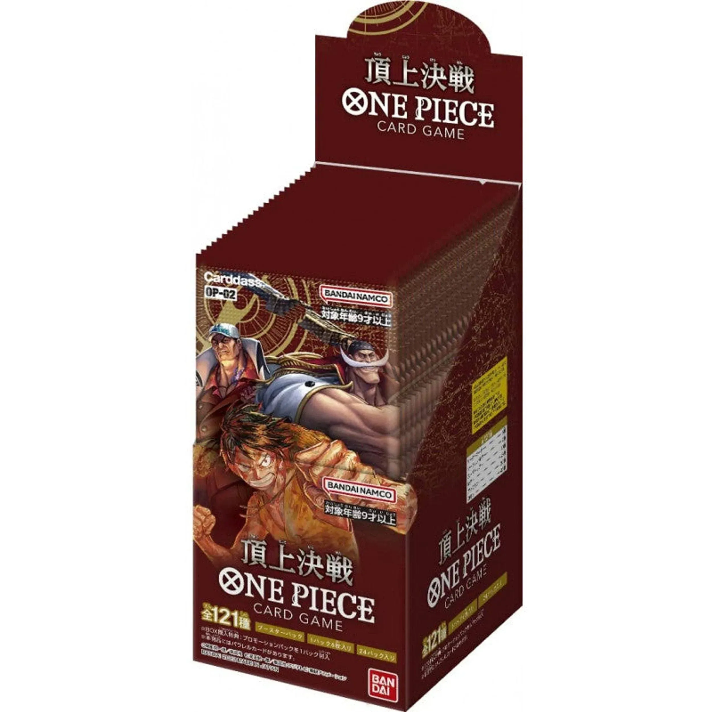 One Piece Card Game Paramount War OP-02 Booster Box