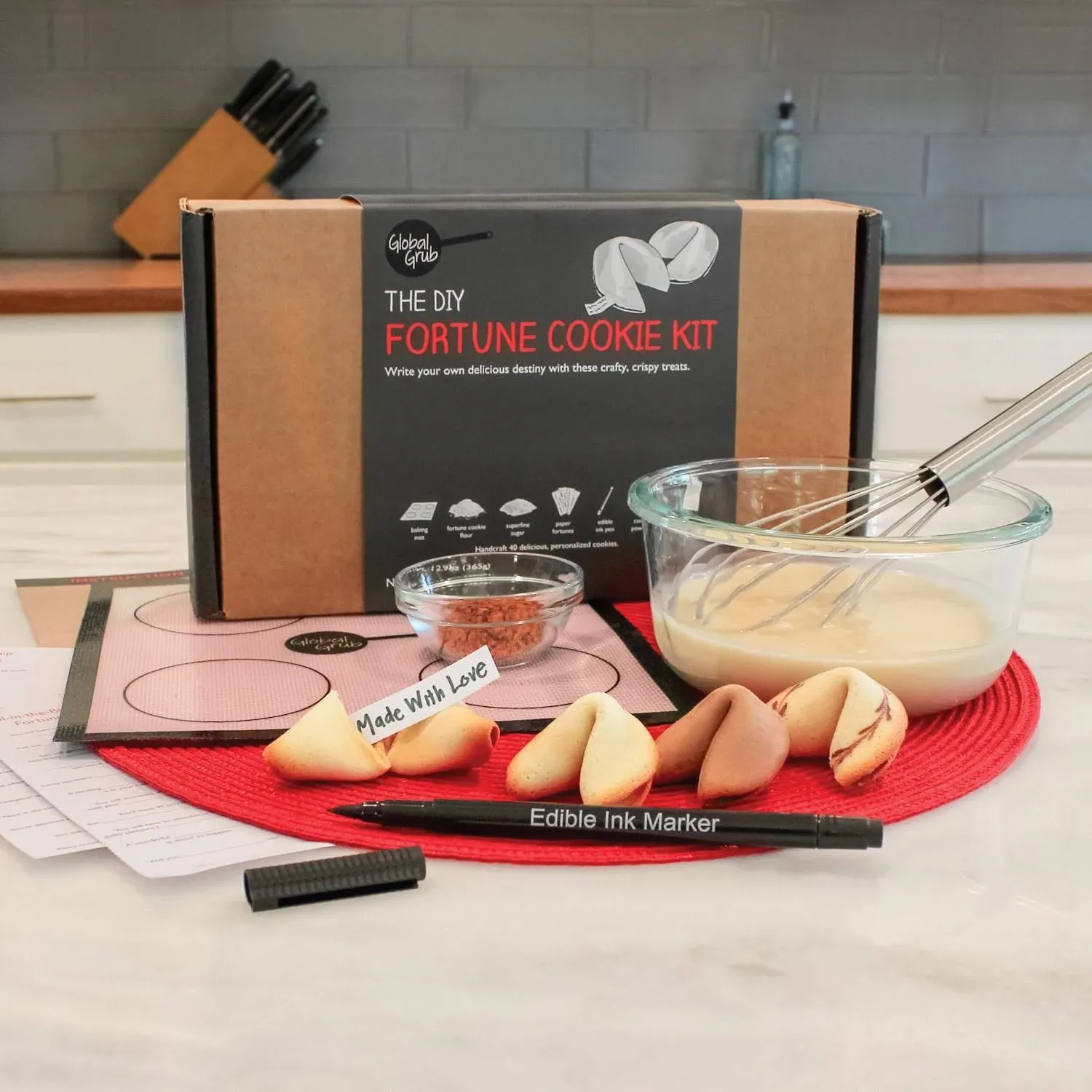 Global Grub DIY Fortune Cookie Kit