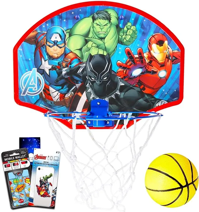 Black Panther Basketball Hoop Activity Set - Black Panther Toys Bundle with ...