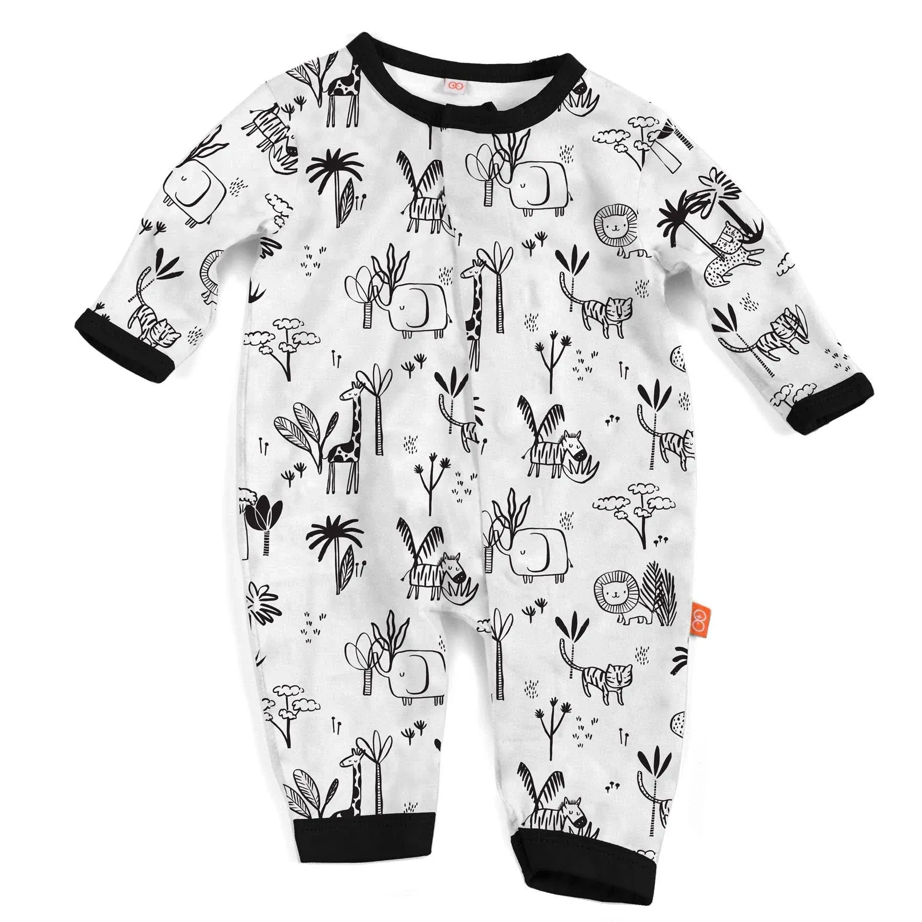 ANIMAL SAFARI MODAL MAGNETIC COVERALL