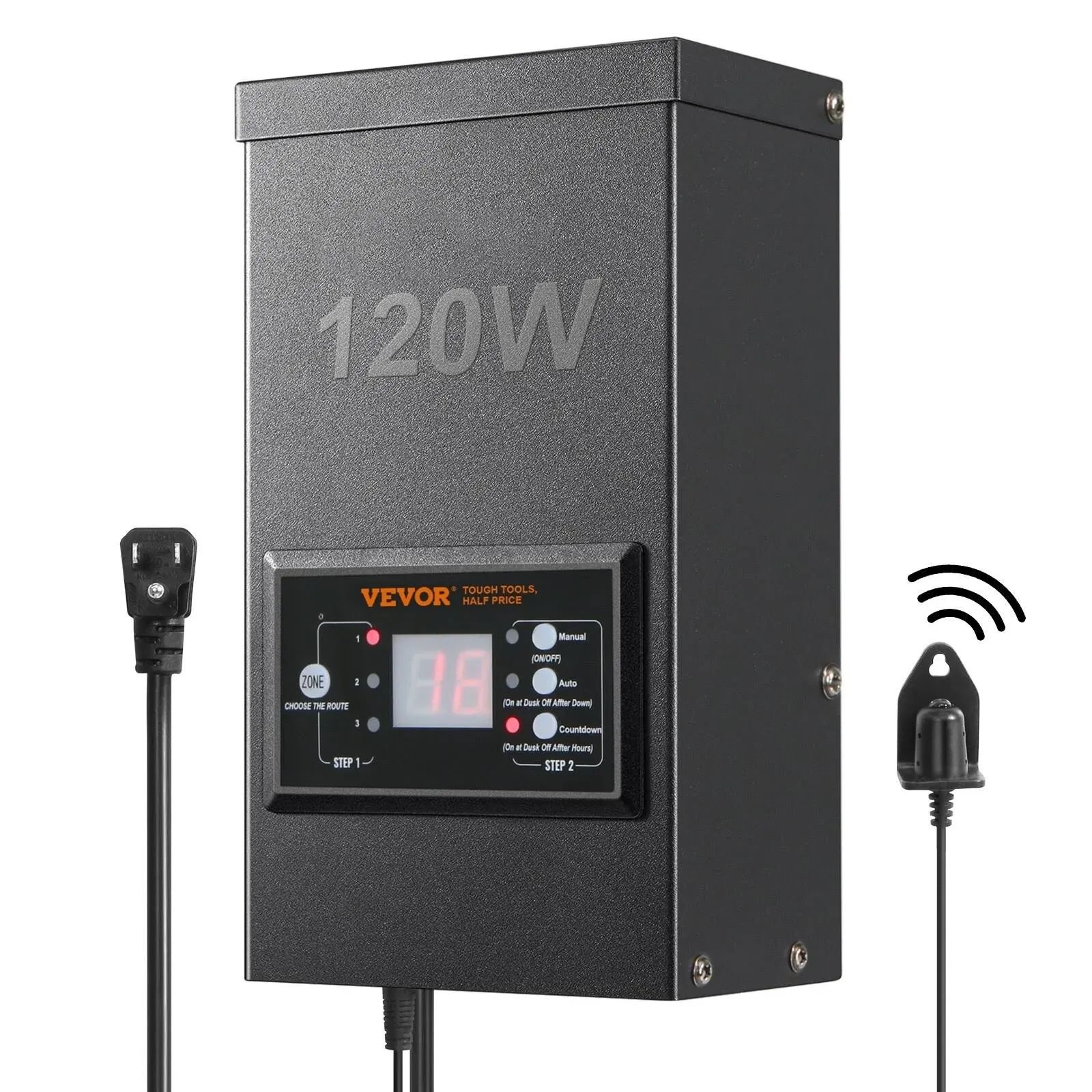 VEVOR 200W Low Voltage Landscape Transformer