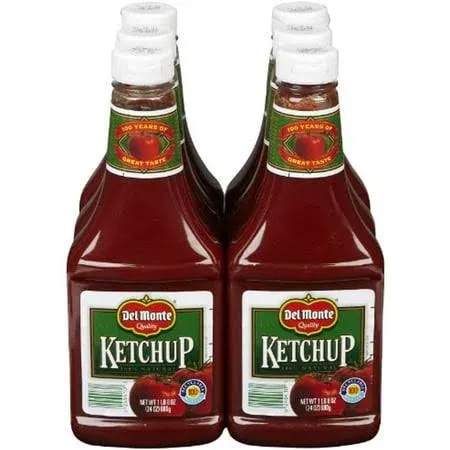 Del Monte Ketchup - 24 oz - 6 PK, Size: One Size