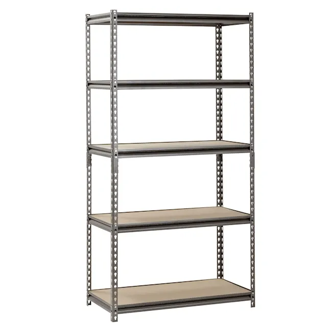 edsal Muscle Rack Steel Heavy Duty 5-Tier Utility Shelving Unit (36-in W x 18-in D x 72-in H)