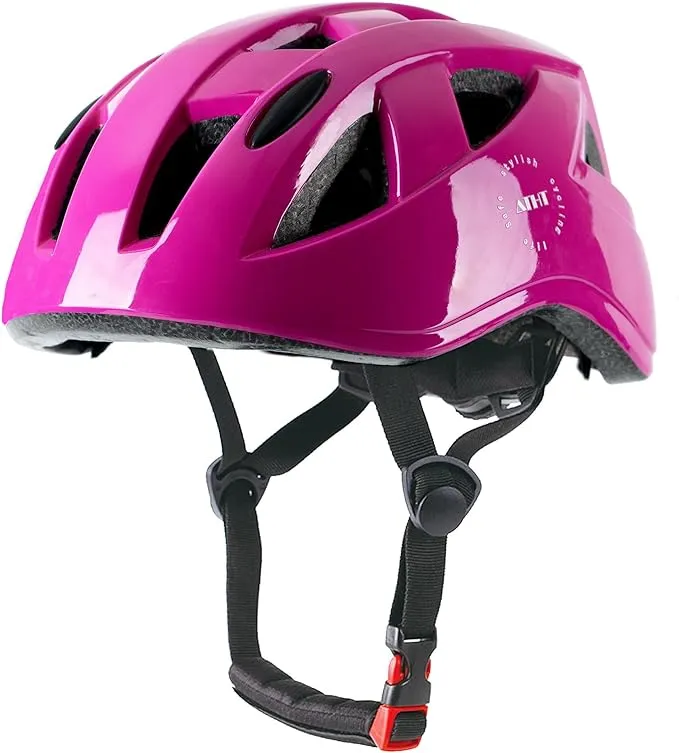 Atphfety Kids Bike Helmet,2 Sizes Adjustable for Youth Child Boys & Girls Ages 3-5-8-14,Ventilation and Multi-Sport for Bicycle Scooter Skate