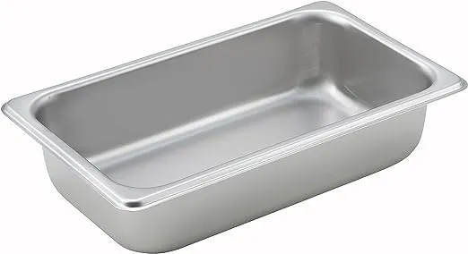 Winco SPQ2 Steam Table Pan 1/4