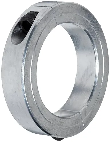 Shaft Collar: Shaft, 1.25" Bore Dia, 2-1/16" OD, Aluminum