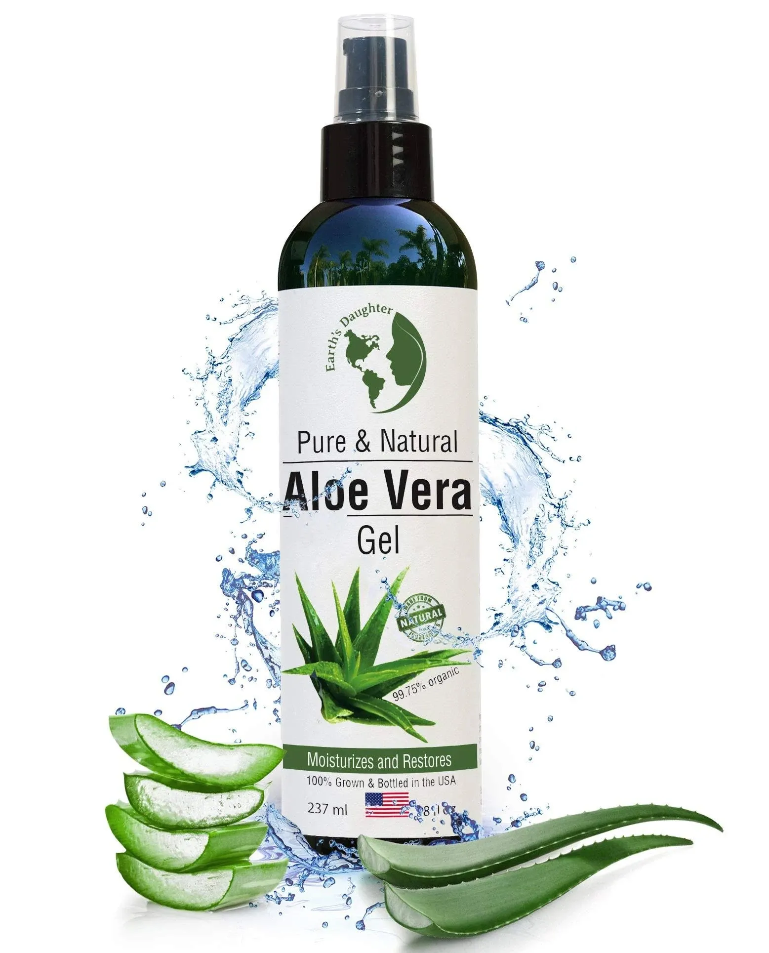 Earth&#039;s Daughter Organic Aloe Vera from 100% Pure and Natural Cold Pressed Al...