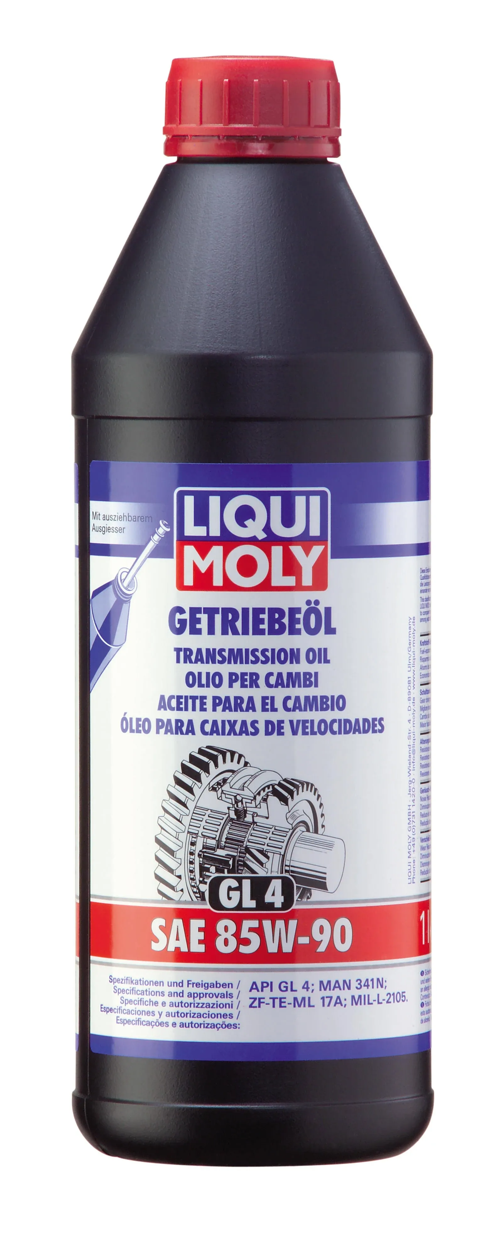 Liqui Moly (20016) 85W-90 GL-4 Mineral Gear Oil - 1 Liter