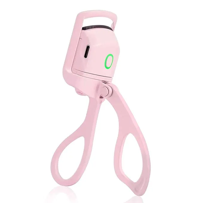 Toolzia Heated Eyelash Curlers, Heated Lash Curler, Electric Eyelash Curler, Warm Eyelash Curler, Rechargeable Eyelash Curler, Handheld Eyelash Heated