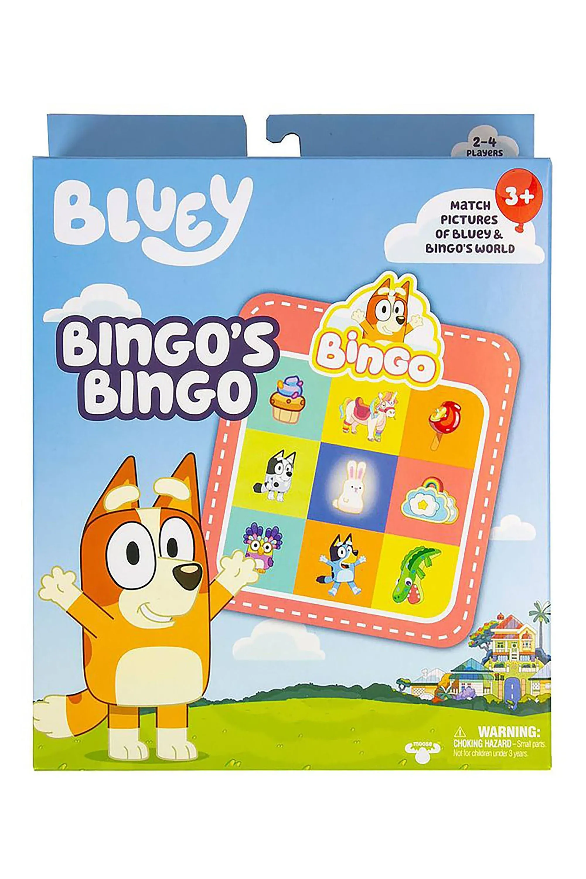 Moose Bluey Game, Bingo's Bingo, 3+