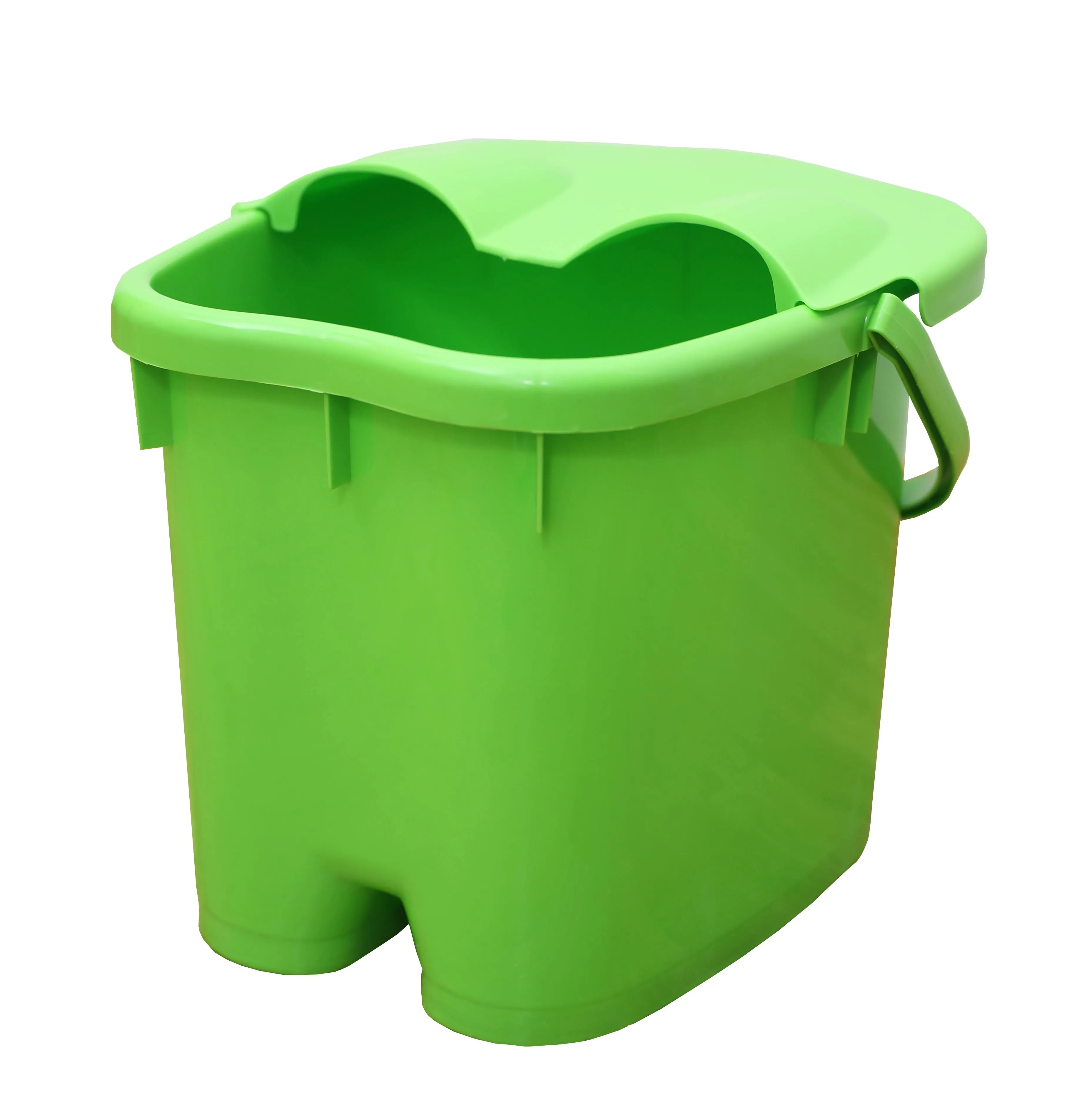 Foot Massage Spa Bath Bucket Large Plastic With Massage Rollers Foot-Shaped