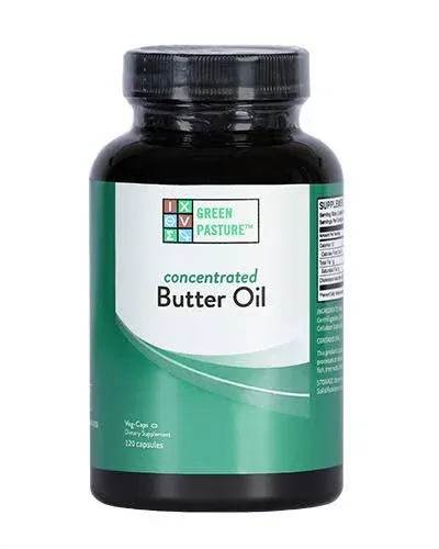 Green Pasture Concentrated Butter Oil | 120 Capsules