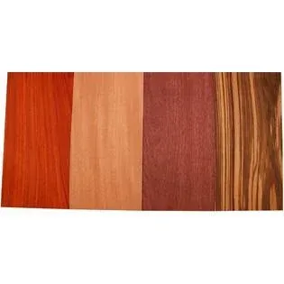 Barrington Hardwoods LLC Imported Exotic Hardwood Variety Pack - Zebrawood ...