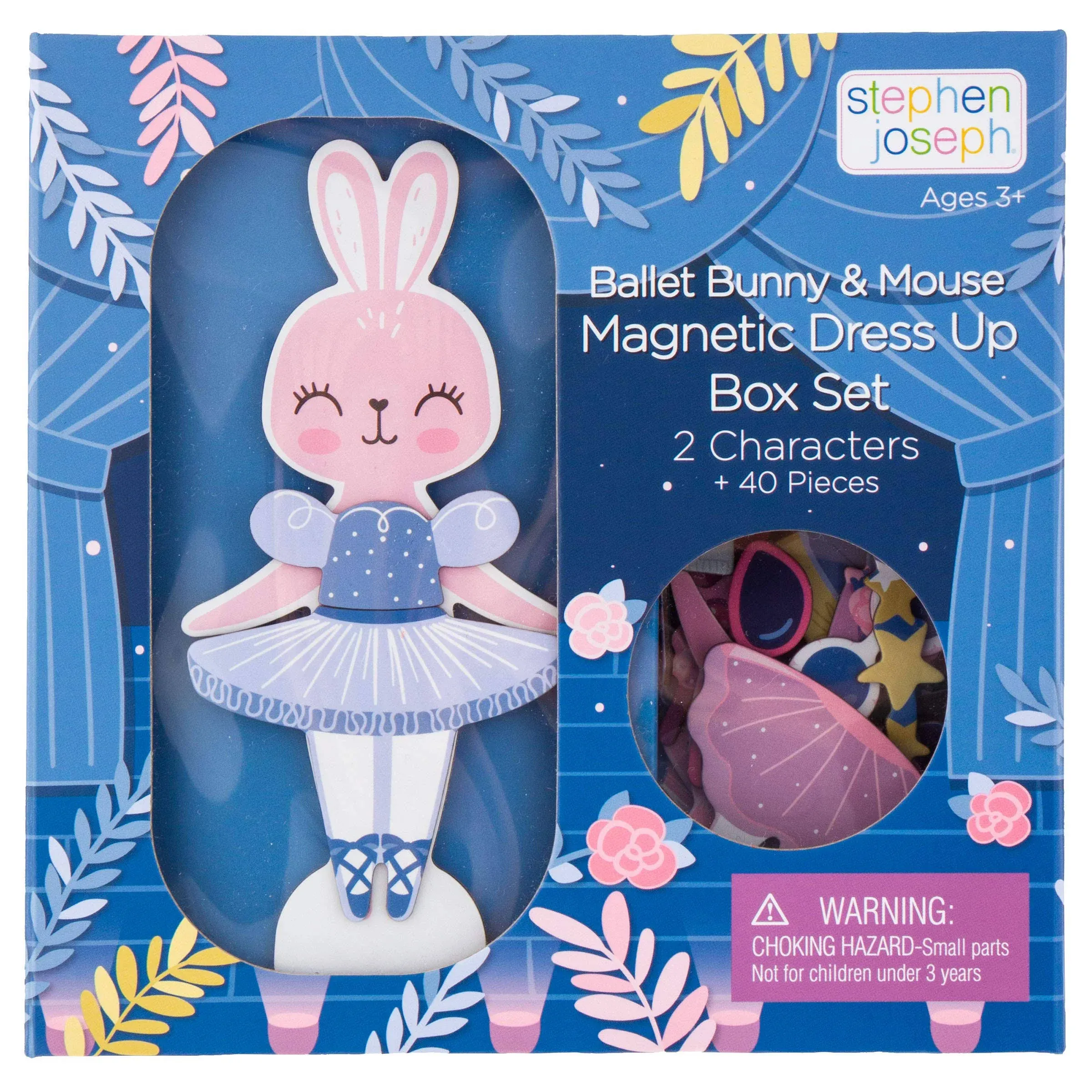 Stephen Joseph, Magnetic Dress Up Doll Bunny and Mouse