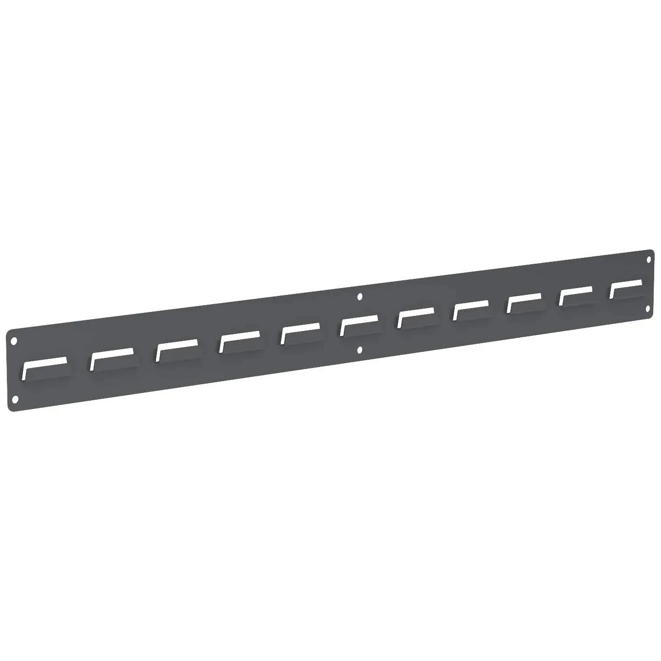 30632 Heavy Duty Wall Mount Garage Storage Steel Louvered Rail | Wall Storage 