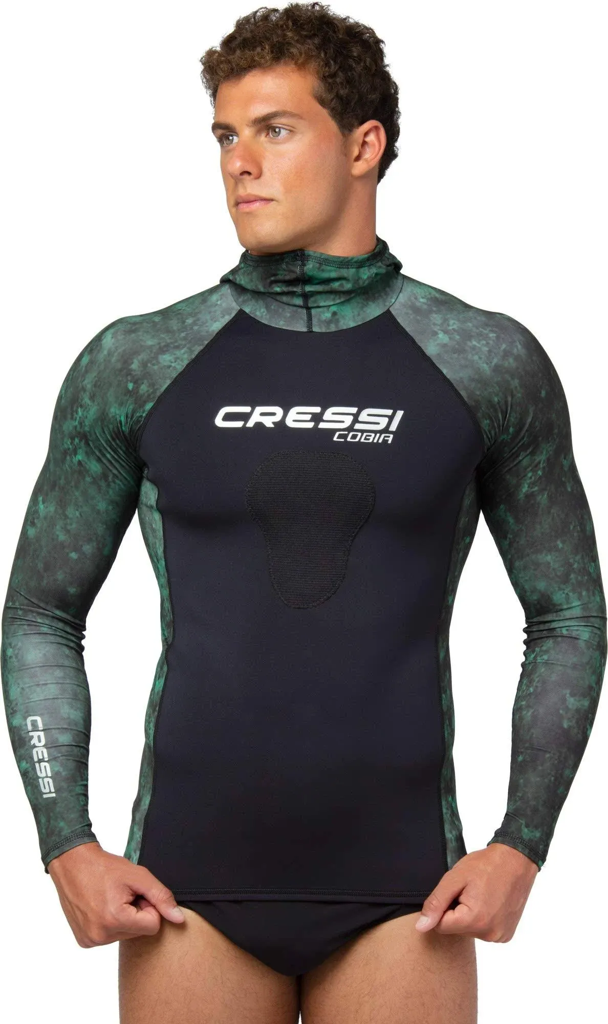 Cressi Cobia - Green Hunter Hooded Vest [XXL]