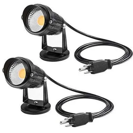 7w Wall Light Bright Led Landscape Light Indoor Outdoor Cob Spotlight With U.s. 