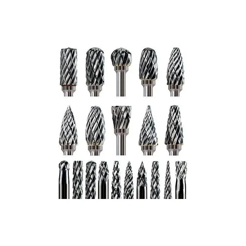 20pcs * * Set * * * Tool 1/8&*; * Die * * Tool * Wood * * Accessories Attachments Metal * Engraving * Trimming Porting *