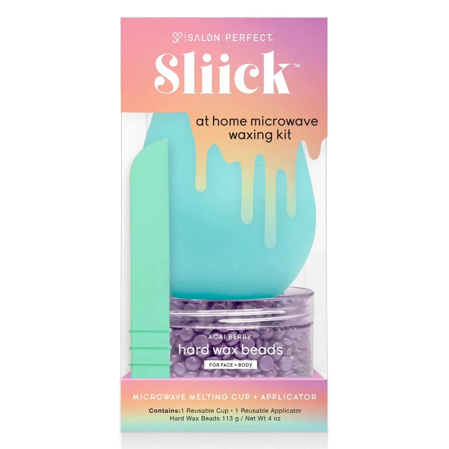 Spring SALE! Sliick by Salon Perfect at Home Microwave Waxing Kit + Extra Beads!