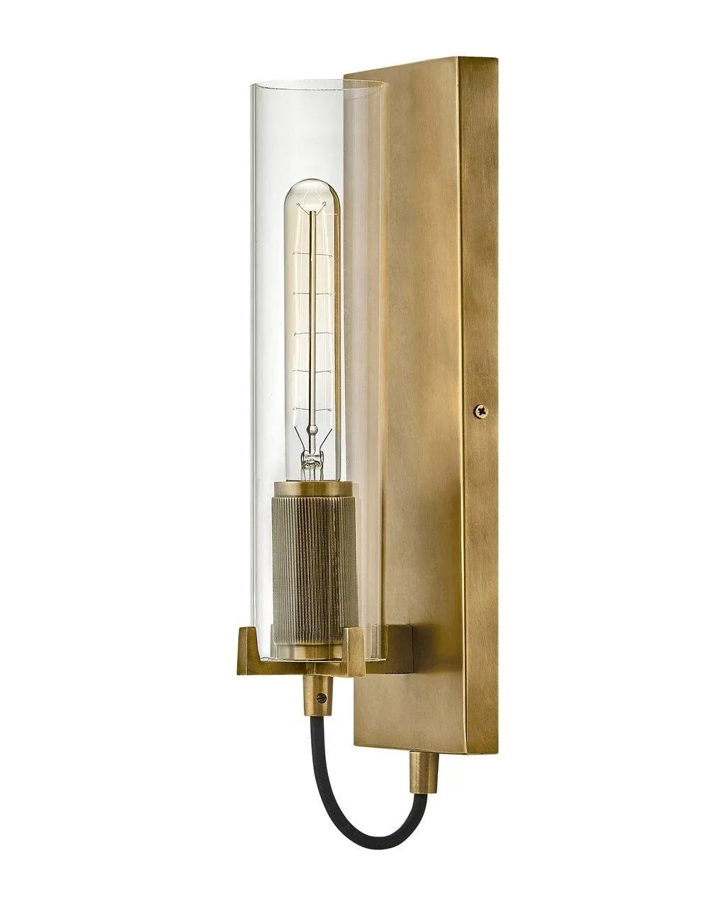 Hinkley Ryden Single Light Wall Sconce - Heritage Brass - 37850HB