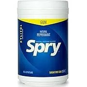 Spry Chewing Gum - Xylitol - Peppermint - 100 Count