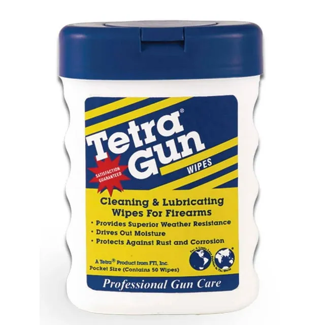 Tetra / FTI Inc. Gun Lubricating Wipes, 50 Per Container Md: 310I