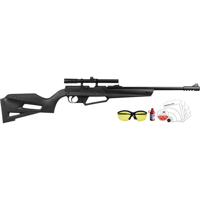 Umarex NXG APX EZ Load .177 Pellet BB Gun Multi-Pump Air Rifle w/ Scope Kit 